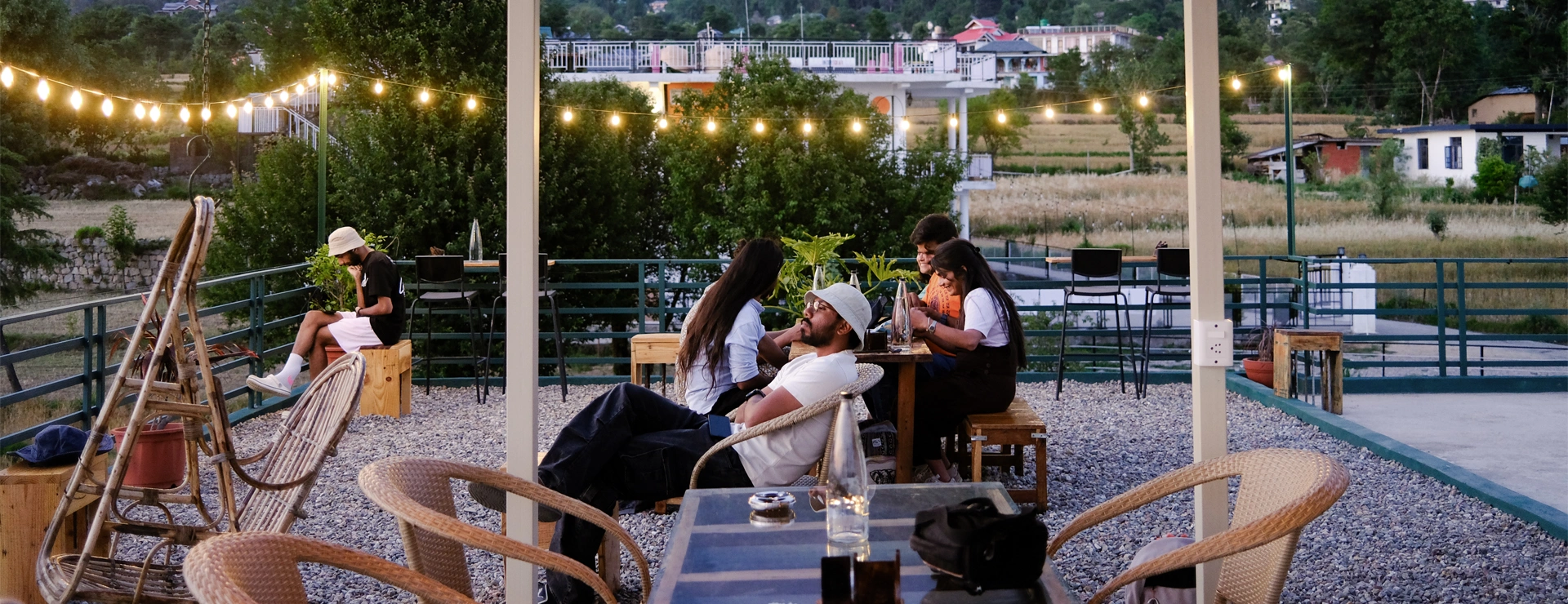 Terrace with Multiple Cozy Sit-outs